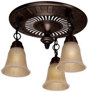  Bronze Patina Garden District Bathroom Exhaust Fan w Light