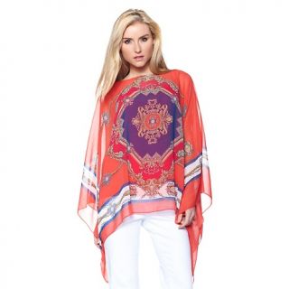  dg2 scarf print chiffon poncho and cami set rating 56 $ 14 97 s h