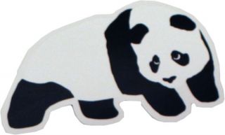 enjoi skateboards panda logo sticker decal 6 x 4 this sticker