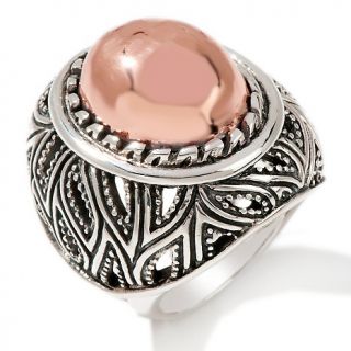  barse copper and sterling silver oval ring rating 4 $ 62 97 s h