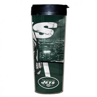New York Jets NFL Travel Mugs with Lids   Set of 2
