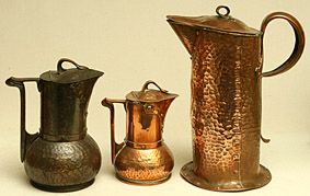 They made some excellent jugs in arts and crafts style probably based