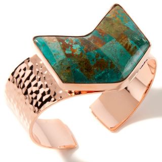 Jay King Saddle Mountain Turquoise Copper 7 Cuff Bracelet