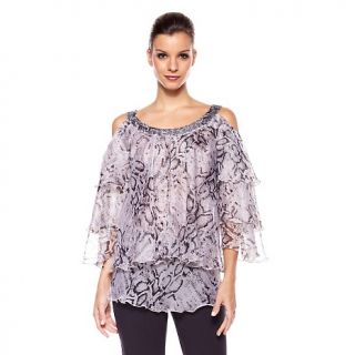 Fashion Tops Blouses Hot in Hollywood Amy Cold Shoulder Blouse