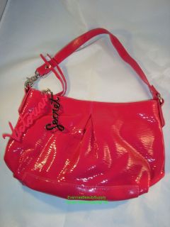 Victorias Secret Vinyl Handbag Available in Fuscia Red Black and