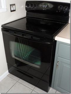 Maytag Electric Glass Top Range with Convection Oven Price Reduction