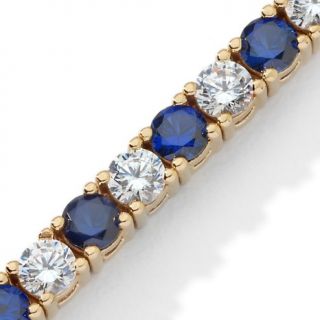Absolute Diamond Sapphire Multi Stone Line Bracelet