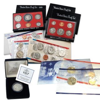 1979 99 Susan B. Anthony Complete US Coin Proof Sets