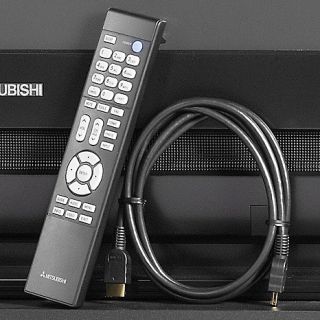 Mitsubishi 73 3D DLP Home Cinema 1080p HDTV with Stand, Wi Fi Adapter