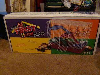   My First Home Multi Floor Extra Large Cage Ferret Rabbit Guinea pig