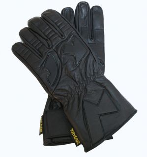  Motorcycle Leather Biker Riding Gloves Heavy Duty Close Out