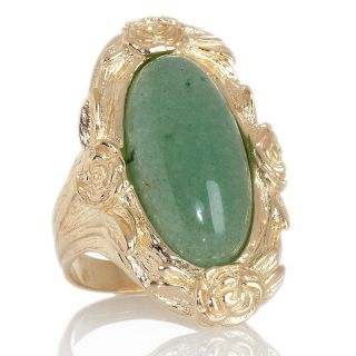  cabochon antiqued flower oval ring note customer pick rating 4 $ 79 90