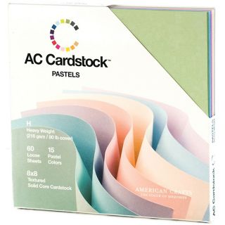  Paper Cardstock American Crafts 80 lb. Cardstock   8 x 8