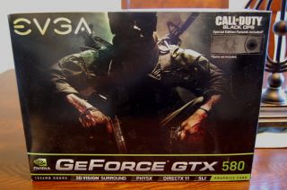EVGA GeForce GTX 580 Call of Duty Black Ops NVIDIA Video Card