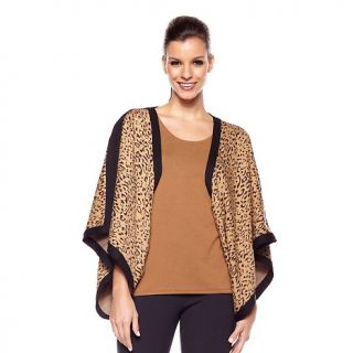 Hot in Hollywood Leopard Print Capelet