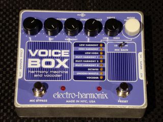 Electro Harmonix Voice Box Harmony Machine Vocoder