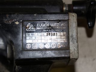 ELU MKF 67 Oberfräse Handfräse Handoberfräse Nutenfräse 600W 220V