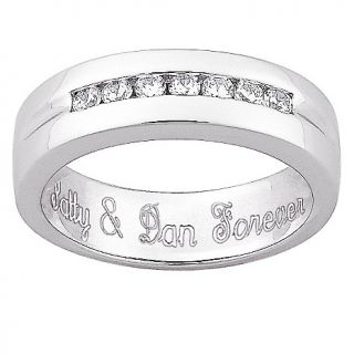  silver engraved cz wedding band rating 2 $ 87 00 s h $ 5 95 this