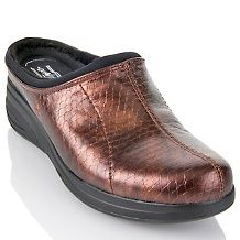  joy mangano slip on leather and mesh getfit sneakers $ 19 98 $ 79 95