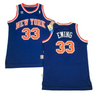 Patrick Ewing New York Knicks Adidas Throwback Jersey