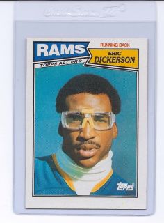 1987 Topps Eric Dickerson 146 Pack Fresh Mint