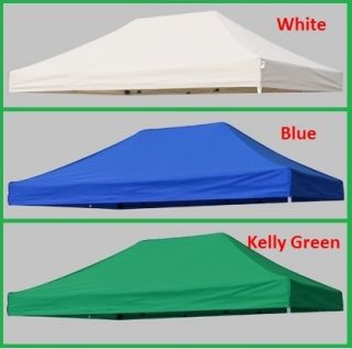New Eurmax 10x20 Feet Ez Pop Up Replacement Canopy Top Only / Select