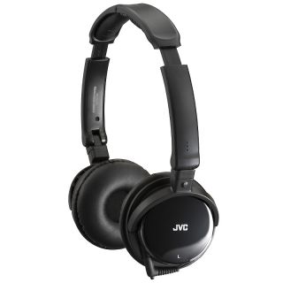 JVC Noise Canceling Headphones with Earbuds and Case