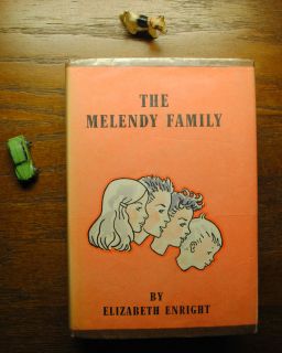 Rare ELIZABETH ENRIGHT Book Compilation Vintage THE MELENDY FAMILY w