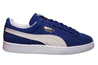 Puma Mens Shoes Suede Classic Eco Ensign Blue White 352634 01 Sz 7 M