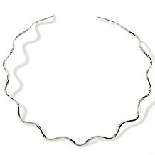 jay king sterling silver notched 17 collar necklace $ 94 90