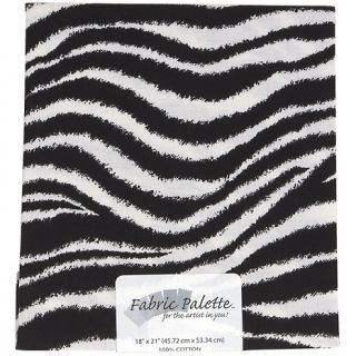 Fabric Palette 1/4 Yard 100% Cotton Fabric   Zebra