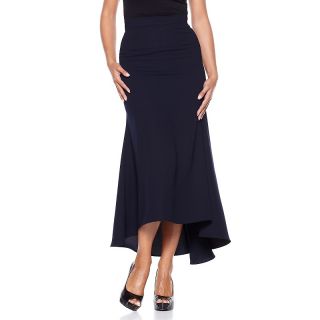 Timeless by Naeem Khan Long Crepe Skirt