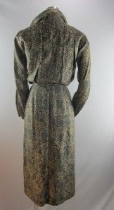  1950s Roberta Lee An Original by Epstein Harris Dress Sz 2 4