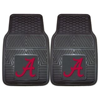 111 8023 university of alabama crimson tide vinyl car mats 2pc note