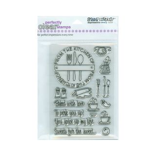 106 2827 scrapbooking stampendous perfectly clear stamp set from the