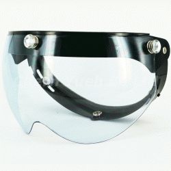 Swing Snap Shield Visor Face Mask UV Blue Lens Diamond Dot Button for