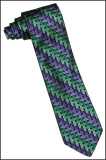 Robert Talbott Best of Class Purple Tie Extra Long New