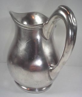 Hotel Ten Eyck 1899 Albany Large Silver Pitcher