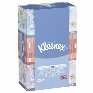 Kleenex Facial Tissues 3 Pack White 240 Ea