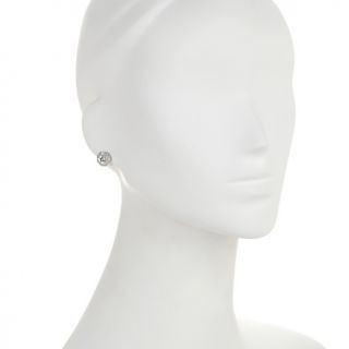 Xavier 1.12ct Absolute™ Octagon Framed Filigree Stud Earrings