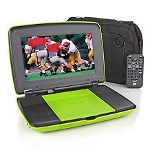 RCA 11.6 Portable DVD/CD Player with Two Earbuds, Headrest Mount Case