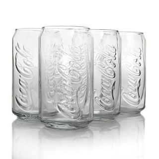 227 116 coca cola coca cola set of 4 clear glasses rating be the first