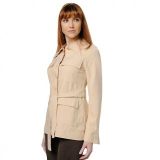 Loulou de la Falaise Loulou de la Falaise Silk Shirt Jacket