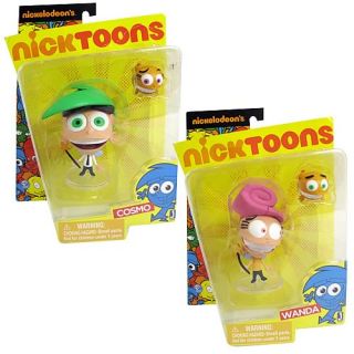 Nickelodeon Nicktoons Fairly Odd Parents Assorted 3 Figure Case of 6