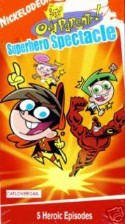 The Fairly Odd Parents Superhero Spectacle VHS New
