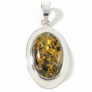 112 746 age of amber age of amber sterling silver modern drop pendant