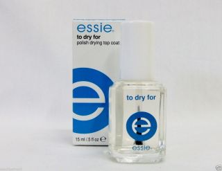 Essie Nail Treatment to Dry for Polish Drying Top Coat 46oz 13 5ml