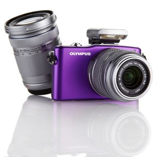 Olympus PEN E PM1 12.3MP Camera, 1080p, 2 Zoom Lenses