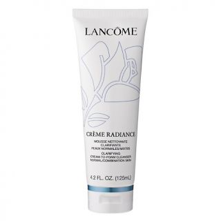 214 122 lancome creme radiance clarifying cream to foam cleanser note