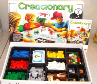 Legos Creationary 3844 Building Board Family Game Legos